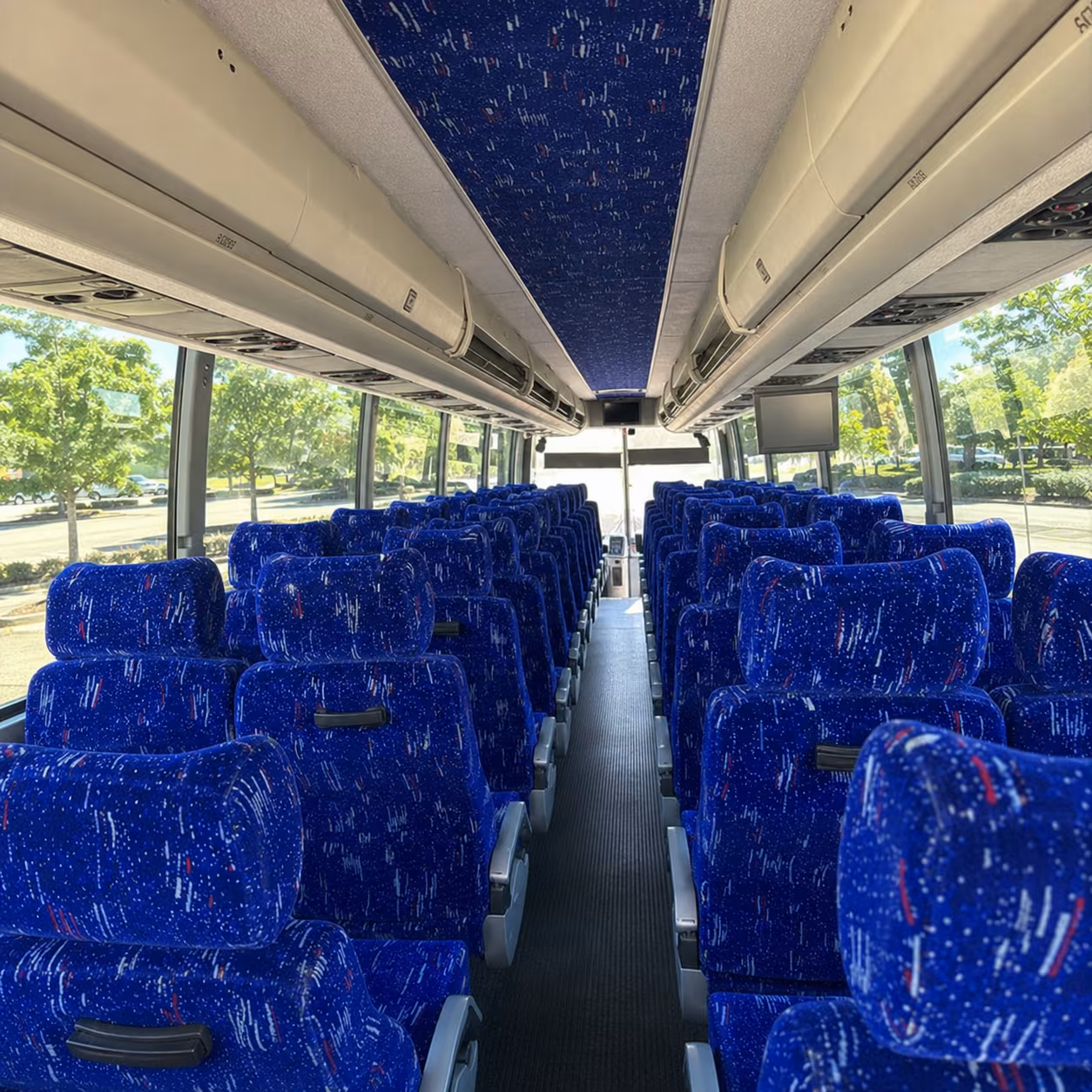 auburn long distance transportation onboard seating