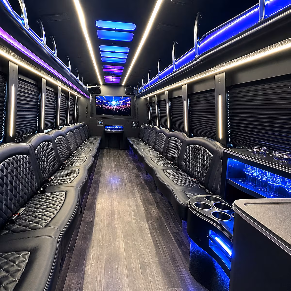 auburn party bus rentals inside